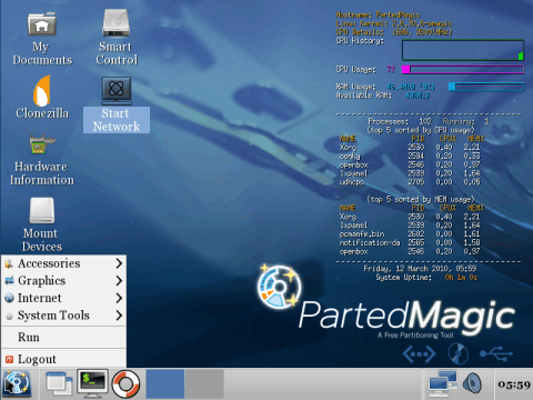 Parted Magic 4.5 fXNgbv